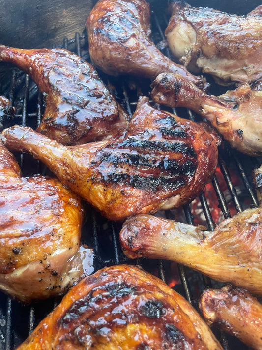 Airfryer Hot Honey Glazed Wings