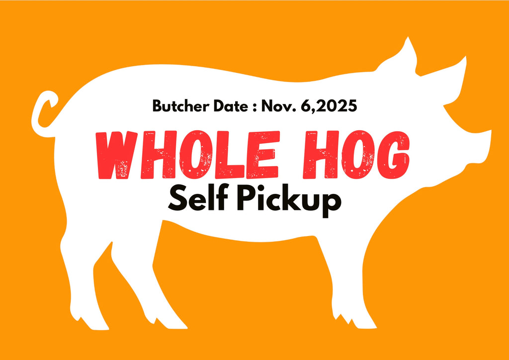 PREORDER DEPOSIT for Whole Hog, Self Pickup