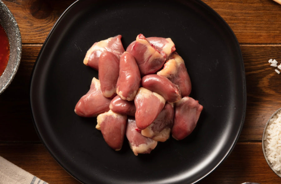 Pastured Chicken Hearts